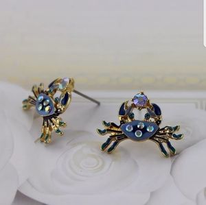 "Crabs on the Shore" Stud Earrings